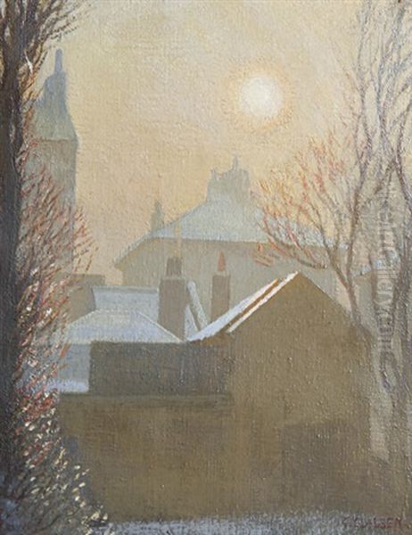 A Winter Morning In London - view 1