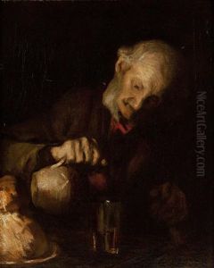 The Brown Jug by Sir George Clausen
