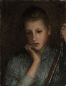 Pensive by Sir George Clausen
