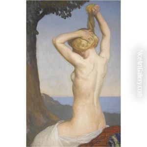 Female Nude by Sir George Clausen