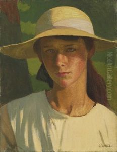 The Nut Brown Maid by Sir George Clausen