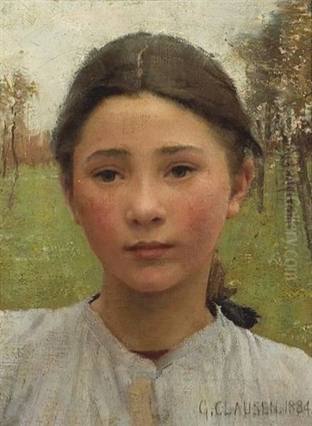 The Head Of A Young Girl - view 1