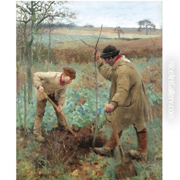 Planting A Tree - view 1