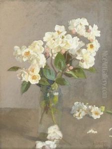 Little White Roses by Sir George Clausen