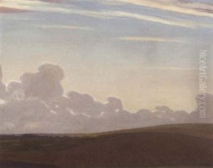 Landscape With Clouds by Sir George Clausen