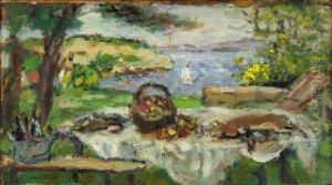 Terrasse En Mediterranee by Albert Andre