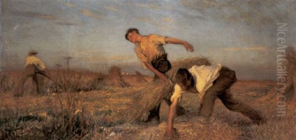 The Harvest by Sir George Clausen