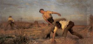The Harvest by Sir George Clausen
