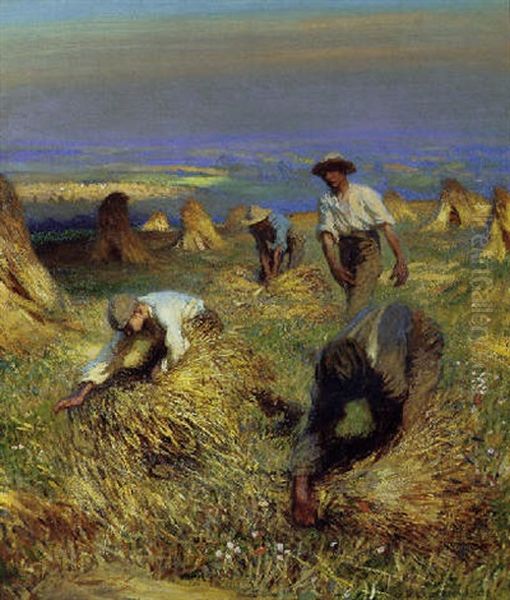 Harvest, Tying The Sheaves - view 1