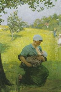 Spring Time by Sir George Clausen