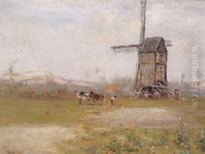 Mill At Merlemont by Sir George Clausen