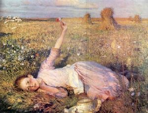 Evening Song by Sir George Clausen