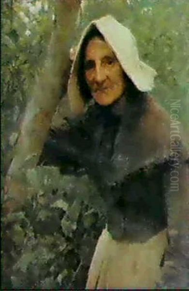 A Toiler Still, An Old Woman, North Lincolnshire - view 1