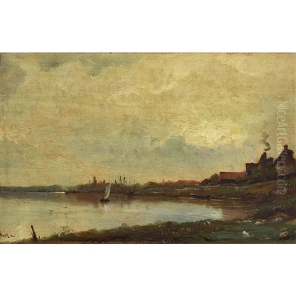 Les Bords De La Seine Aux Andelys (eure) - view 1