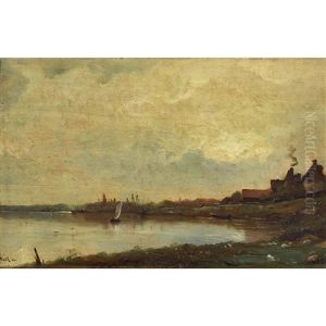 Les Bords De La Seine Aux Andelys (eure)