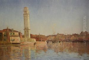 Vue Du Campanile San Pietro A Venise