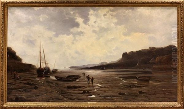 Fishing Boats At Low Tide - view 1