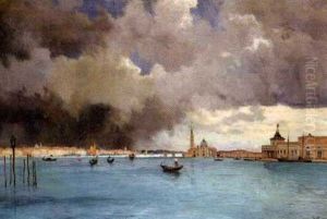 Venise Vue De La Lagune