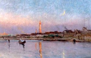 Venise, La Lagune by Marie Joseph Leon Clavel Iwill