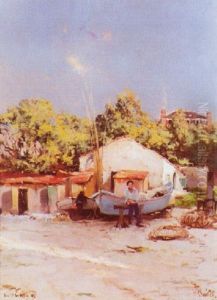 Baroques Et Pecheurs Sur La Greve Baroques Et Pecheurs Sur La Greve