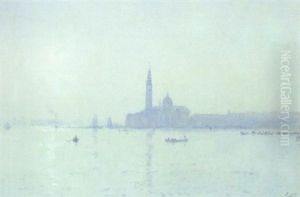 Venise San Giorgio, Effet Du Matin by Marie Joseph Leon Clavel Iwill