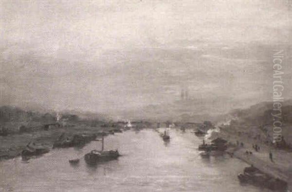 La Seine A Paris - view 1