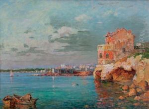 La Pointe Rouge A Marseille by Jules-Justin Claverie