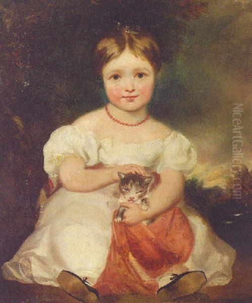 Portrait Of Priscilla Frances Grabham, Nee Ingle - view 1