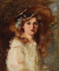 Portrait Of A Lady by Gertrude Des Clayes