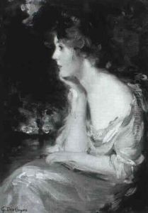 Portrait Of A Young Woman by Gertrude Des Clayes