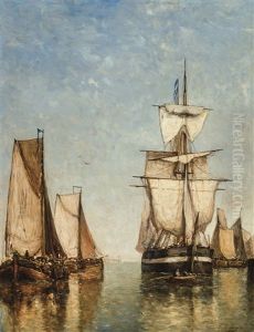 Sailboats On The Schelde