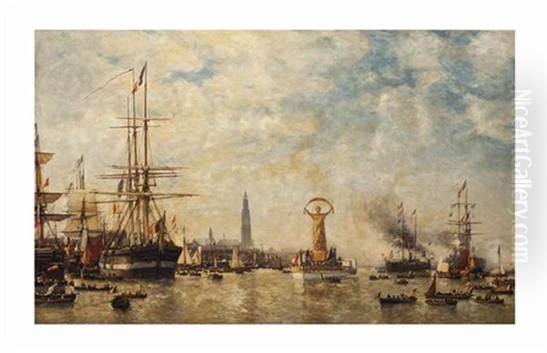 Celebration Of The Freedom Of The Port Of Antwerp - view 1