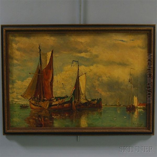 Moored Boats - view 1