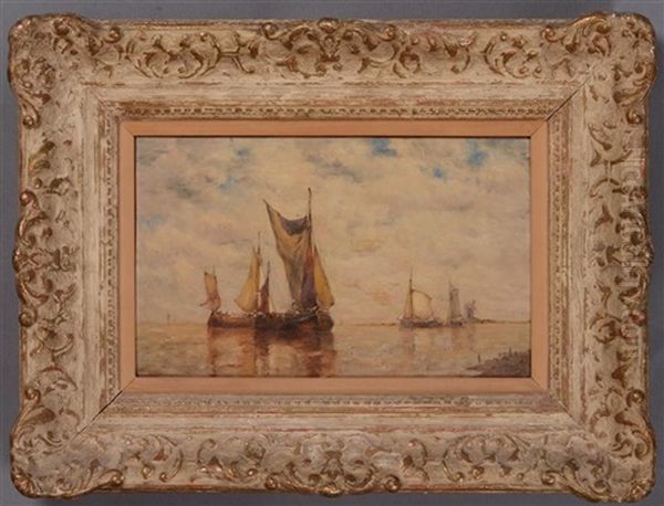 Sailboats Near Shore - view 1