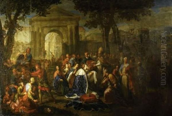 Saint Louis Recevant La Couronne D'epines - view 1