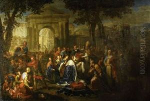 Saint Louis Recevant La Couronne D'epines