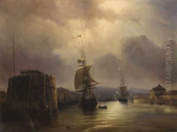 Le Retour Au Port Des Trois-mats - view 1