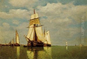 Becalmed On The Schleldt Becalmed On The Schleldt