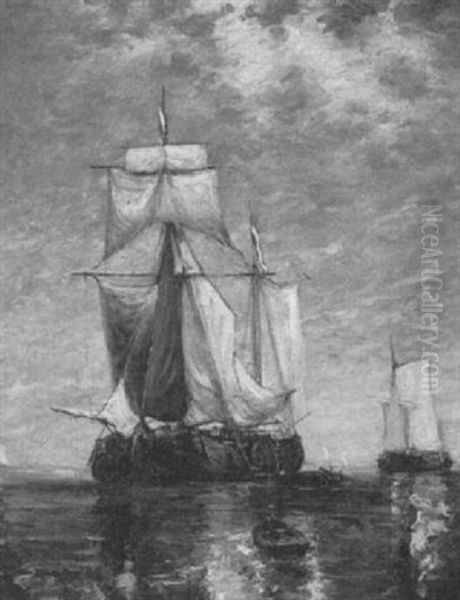Ships On Calm Waters - view 1