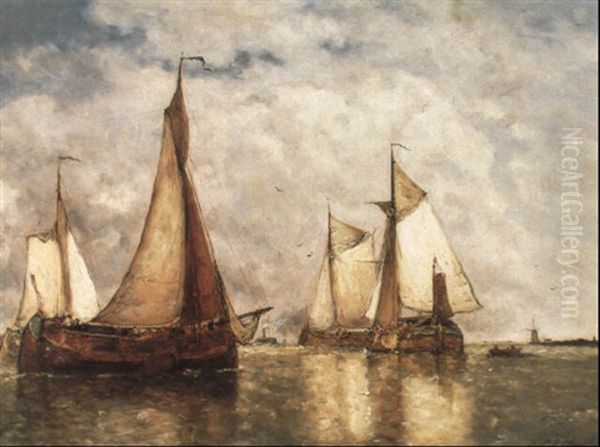 Bateaux Sur Le Bas-escaut - view 1