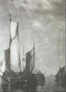 Calme Dans L'escaut by Paul Jean Clays