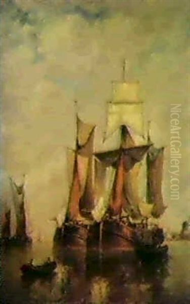 Passengers Disembarking From A Sailing Vessel - view 1
