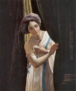 Odaliske by Felix Auguste Clement