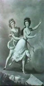 Scene De Ballet by Maria Giovanni Battista (La Clementina) Clementi