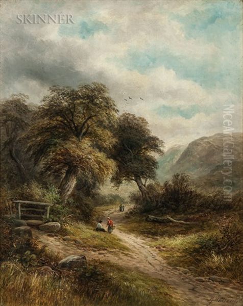 Lane At Aber, N. Wales - view 1