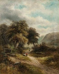 Lane At Aber, N. Wales Lane At Aber, N. Wales
