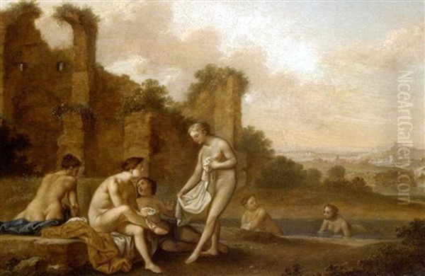 Nymphes Au Bain - view 1