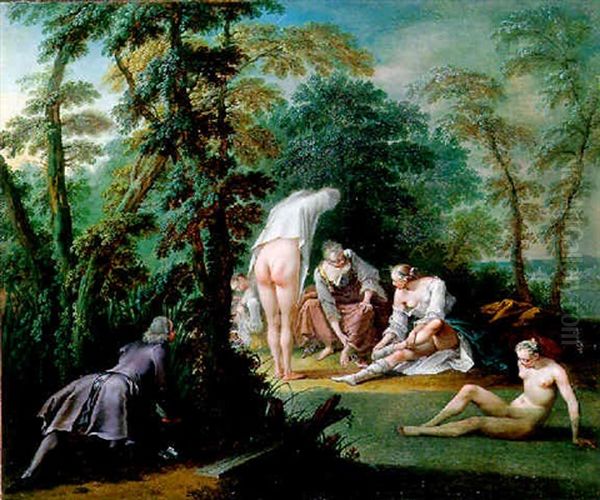Le Gentilhomme Surprenant Les Baigneuses - view 1