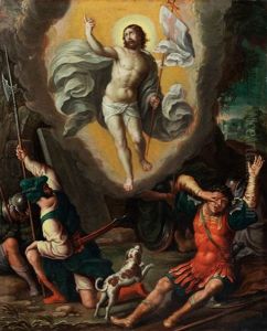 Auferstehung Christi by Hendrick De Clerck