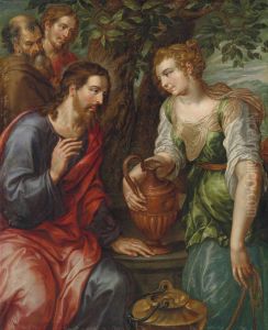 Christ And The Woman Of Samaria